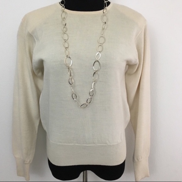 Evan Picone Sweaters - 🧡 Evan Picone | Long Sleeve Cream Sweater